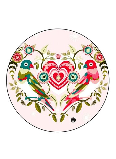 Birds Printed Fridge Magnet Multicolour