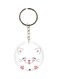 Cat Printed Keychain