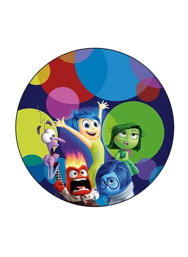 Disney Character Printed Fridge Magnet Round Multicolour