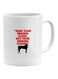 Classic Movie Horse Head Printed Coffee Mug White/Red/Black