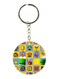Double Sided Video Game Super Mario Printed Keychain