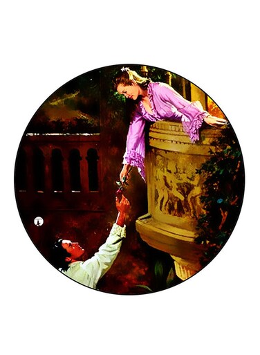 Vintage Art Printed Fridge Magnet Multicolour