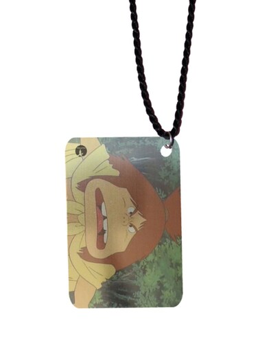 Adnan With Lina Printed Car Mirror Pendant