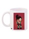 Cartoon Printed Coffee Mug White/Red/Green