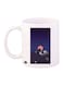 Mountain Printed Coffee Mug White/Blue/Orange