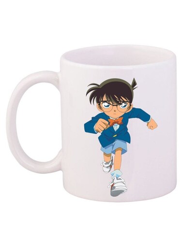 Anime Detective Coffee Mug White