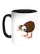 Cartoons Printed Coffee Mug White/Black 11ounce