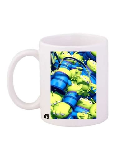 Toy Story Printed Mug Blue/Green/White