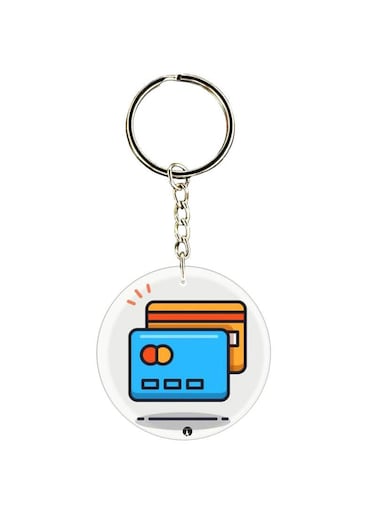 Printed Double Sided Keychain
