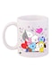 BT21 Printed Coffee Mug White/Pink/Yellow