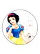 Disney Printed Fridge Magnet Round Multicolour
