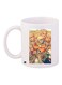 Cartoon Printed Coffee Mug White/Brown/Green 11ounce