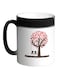 Romantic Printed Colour Changing Coffee Mug Black 11ounce