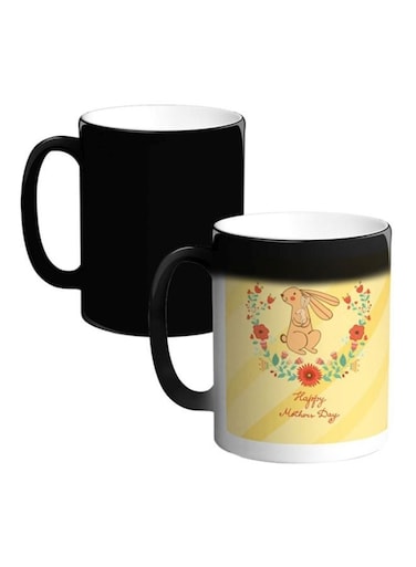 Happy Mother's Day Printed Magic Coffee Mug Multicolour 12ounce