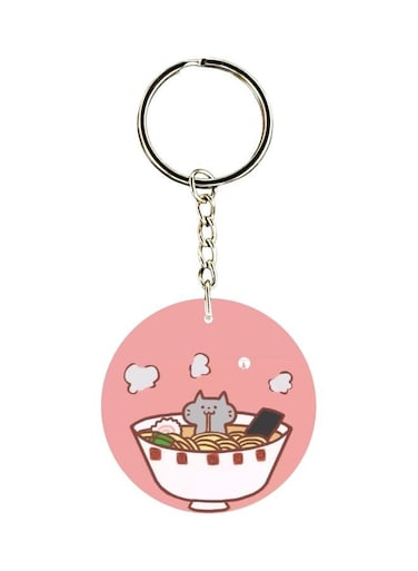 Cartoon Printed Keychain