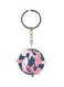 Fish Printed Dual Sided Keychain
