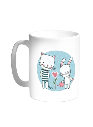 Plant Love Printed Coffee Mug White 11ounce