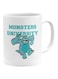 Monsters University Printed Coffee Mug White/Green/Purple