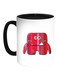 Cartoons Printed Coffee Mug White/Black 11ounce