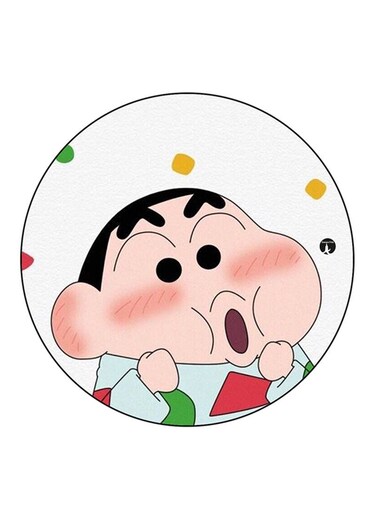 Anime Shin Chan Printed Fridge Magnet Multicolour