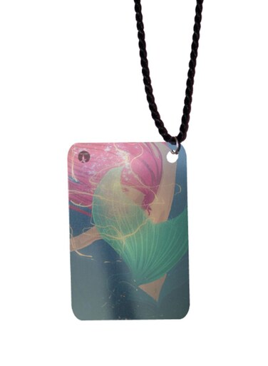 Disney Cartoon Printed Car Mirror Pendant