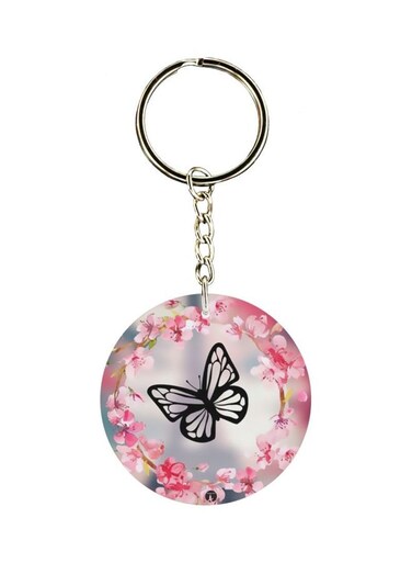 Butterfly Printed Keychain