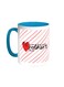 Happy Mothers Day Printed Coffee Mug Turquoise