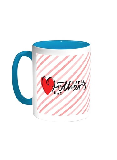 Happy Mothers Day Printed Coffee Mug Turquoise