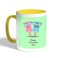 Happy Friendship Day Printed Coffee Mug, Yellow 11 Ounce