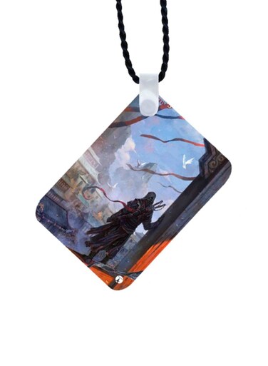 Assassin's Creed Printed Car Mirror Pendant