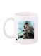 Assassin's Creed Video Game Character Printed Mug White/Blue/Grey Standard Size