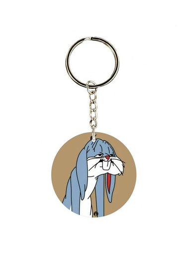 Cartoon Printed Keychain