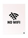 Metal Plate Of English Phrases Poster Pink/Black