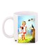 Cartoon Printed Coffee Mug White/Red/Blue