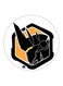 Video Game Overwatch Printed Fridge Magnet Multicolour