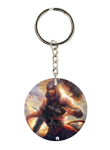 Double Sided Assassin's Creed Printed Keychain
