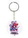 Double Sided Spiderman Printed Keychain