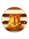 Garfield Printed Fridge Magnet Multicolour