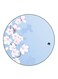 Flowers Printed Fridge Magnet Multicolour