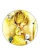 Girl Printed Fridge Magnet Multicolour