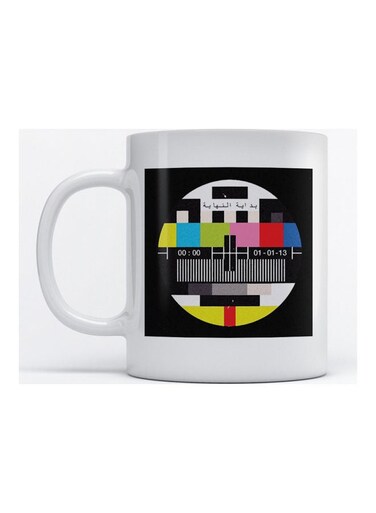 Mug TV for Coffee and Tea White