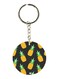 Pineapple Printed Keychain