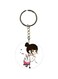 Girl Printed Keychain