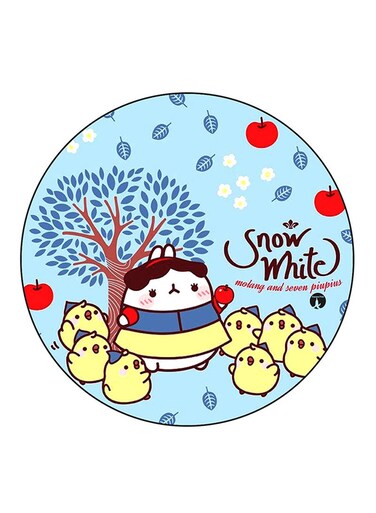 Rabbit Printed Fridge Magnet Multicolour