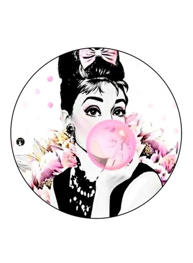 Audrey Hepburn Printed Fridge Magnet Multicolour