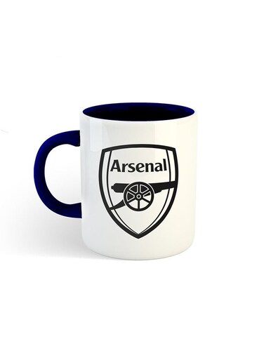 Sport Club Printed Mug White/Navy