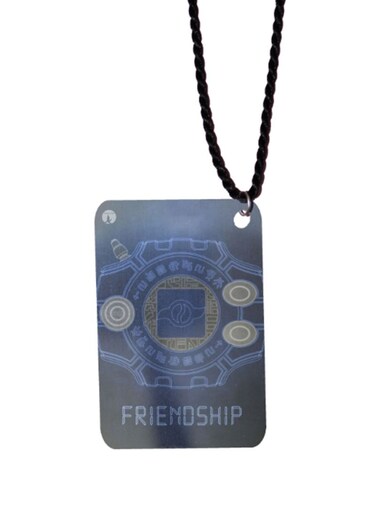 Digimon Printed Car Mirror Pendant