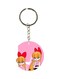 Single Sided Character Printed Keychain