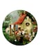 Vintage Art Printed Fridge Magnet Multicolour