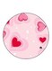 Hearts Printed Fridge Magnet Multicolour